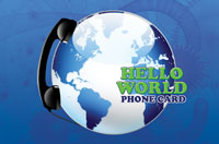 Hello World Phone Card
