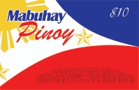 Mabuhay Pinoy $10 - International Calling Cards